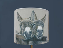 Donkeys over Gate Lampshade