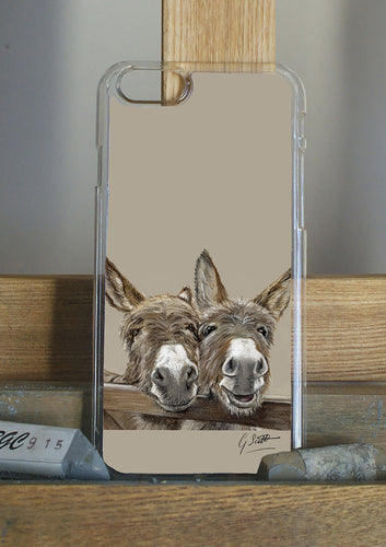 Donkeys Over Gate Phone Case