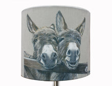 Donkeys over Gate Lampshade