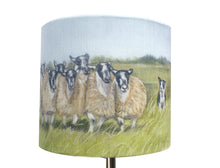 Sheep with Collie Lampshade