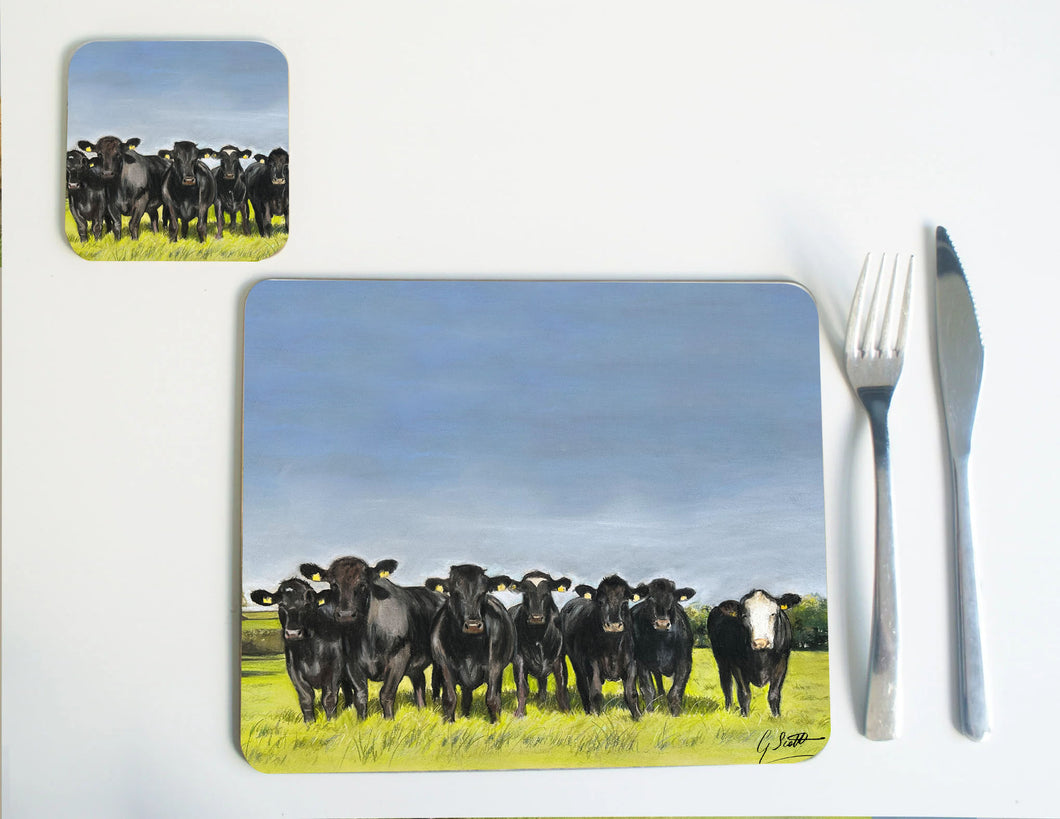 Angus Cattle Placemat