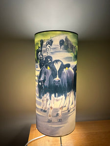 Friesian Cows Table Lamp