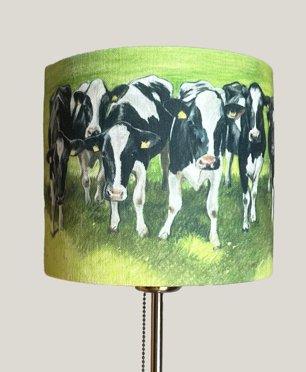 Herd Of Friesian Cows Lampshade