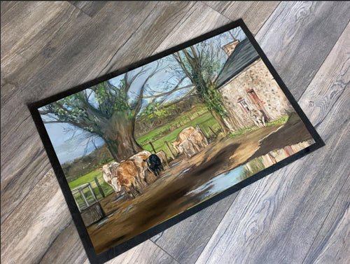 Country House Floor Mat