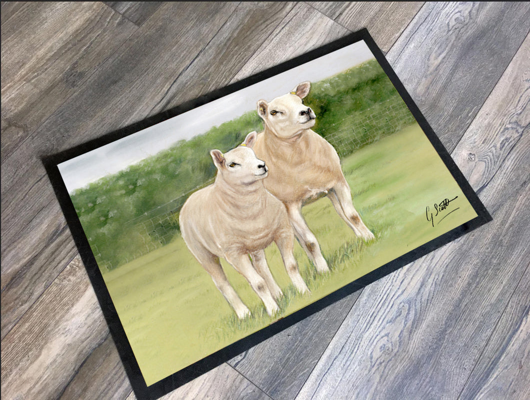 Texel Sheep Floor Mat