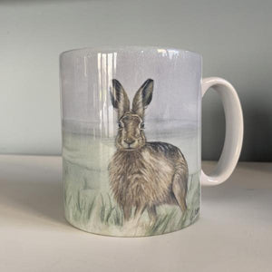 Hare With Sky Background Mug