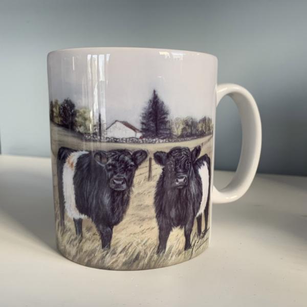 Belted Galloway Farming Themed Mug