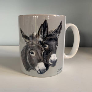 Two Donkeys Mug