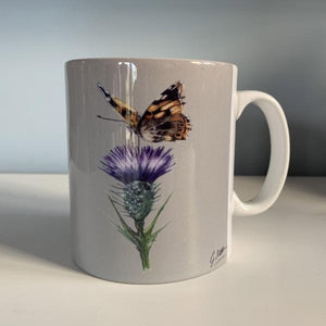 Butterfly On Thistle Mug