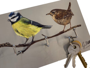 Garden Birds Key Holder