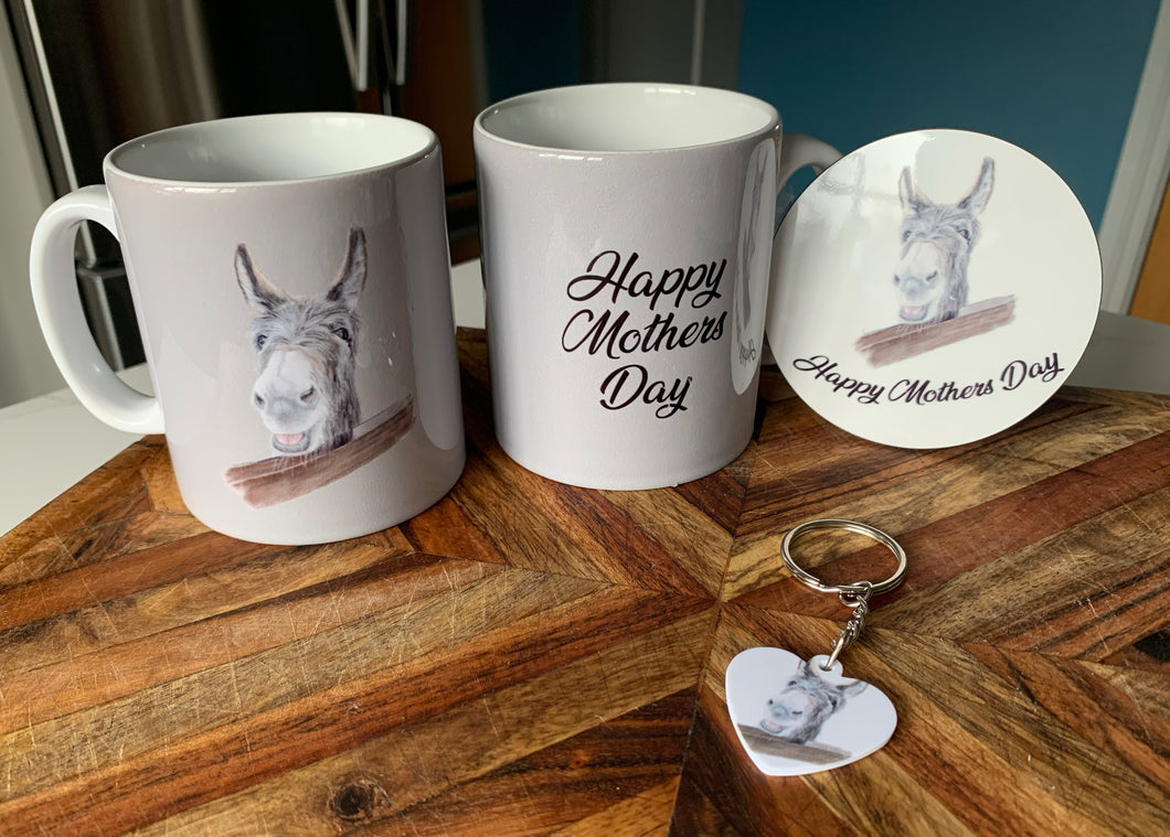 Donkey Artwork Mother's Day Gift Set