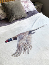 Pheasant Flying Super Soft Blanket