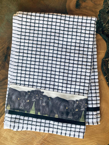 Aberdeen Angus Tea Towel