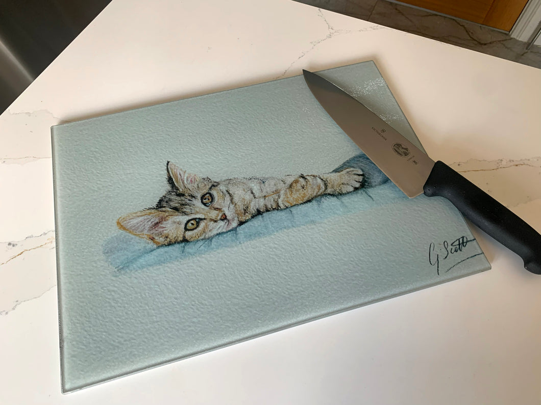 Kitten Worktop Saver