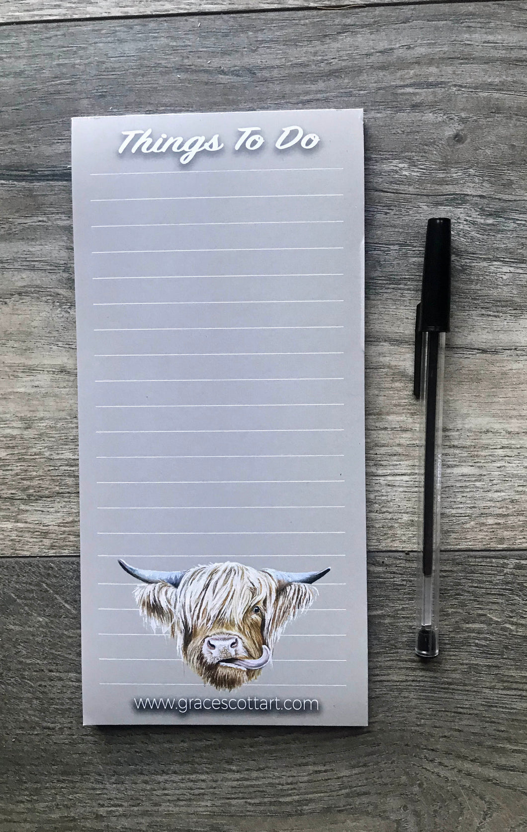 Highland Cow To Do List