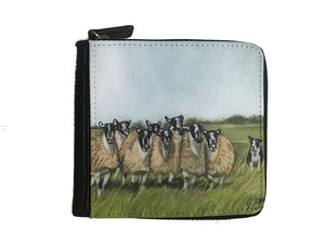Sheep And Collie Small Luxury Purse