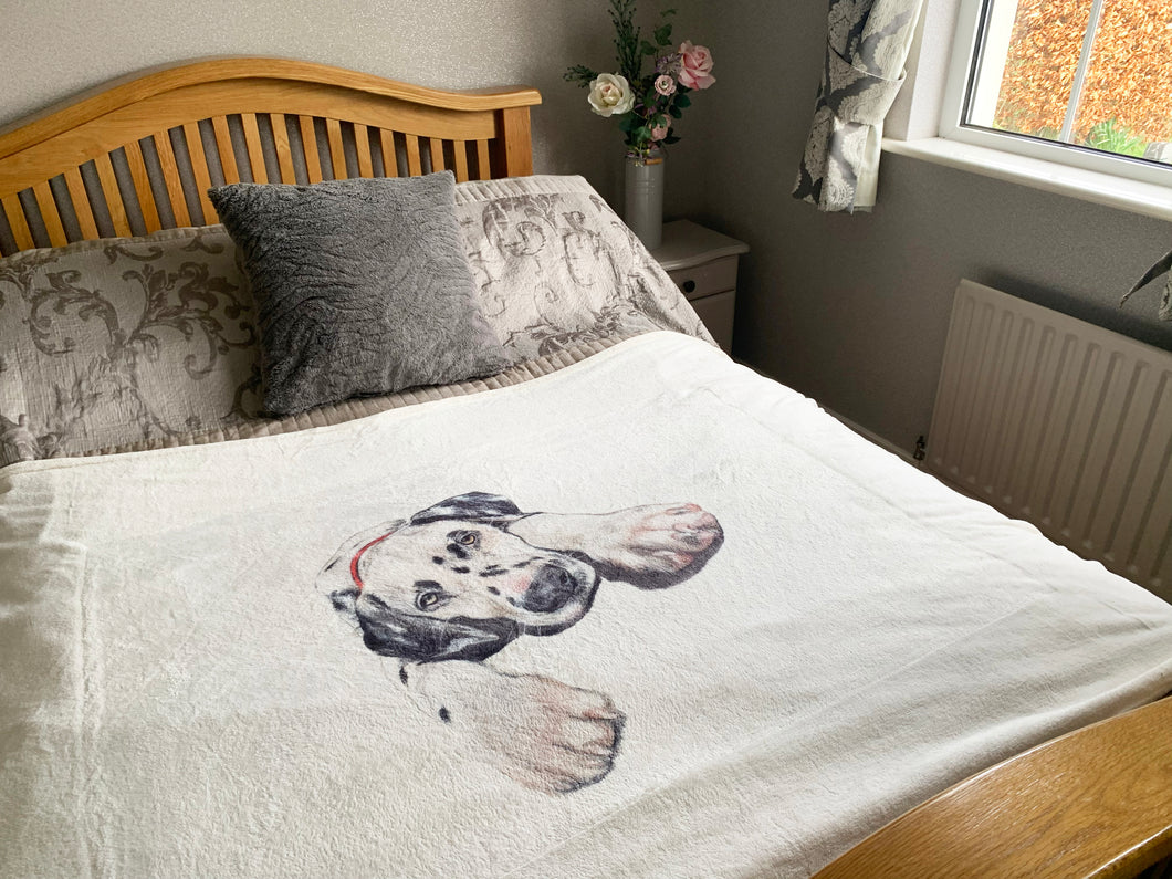 Dalmatian Super Soft Blanket