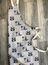 Farmer And Friesian Cow Farming Themed Washable Apron