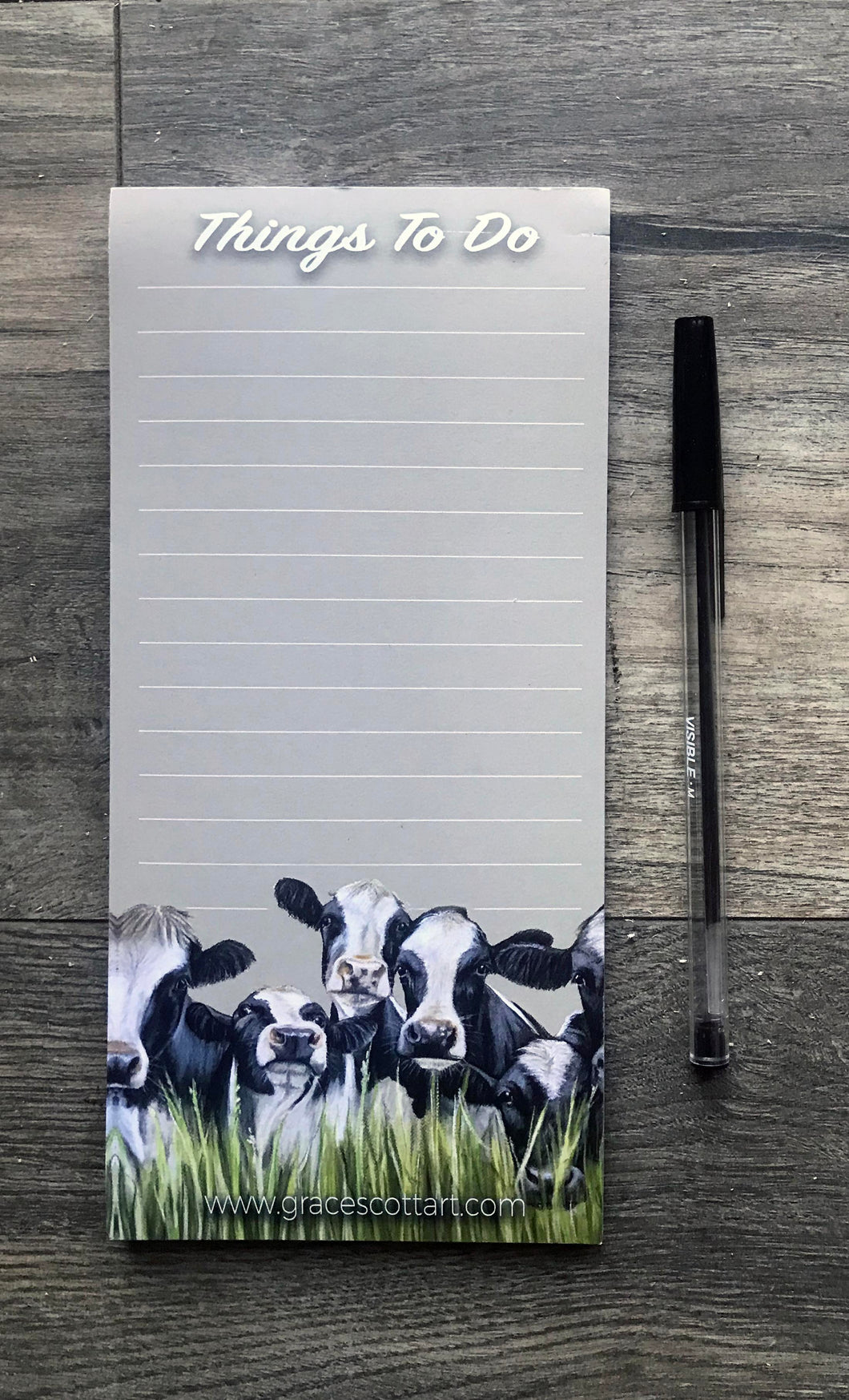Friesian Cows Through Grass To Do List