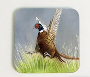 Pheasants Coaster