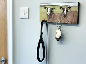 Zwartble Sheep Key Holder