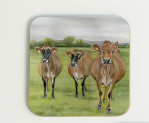 Jersey Cows Coaster