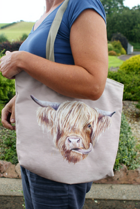 Highland Cow Tote Bag