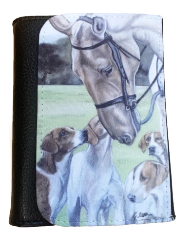 Horse And Hounds Country Sports Themed Wallet