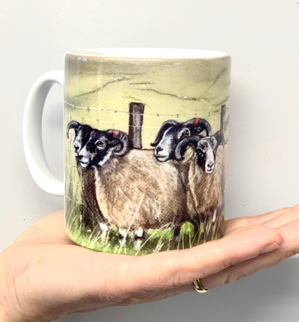 Flock Of Sheep Mug