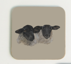 Suffolk Sheep Coaster