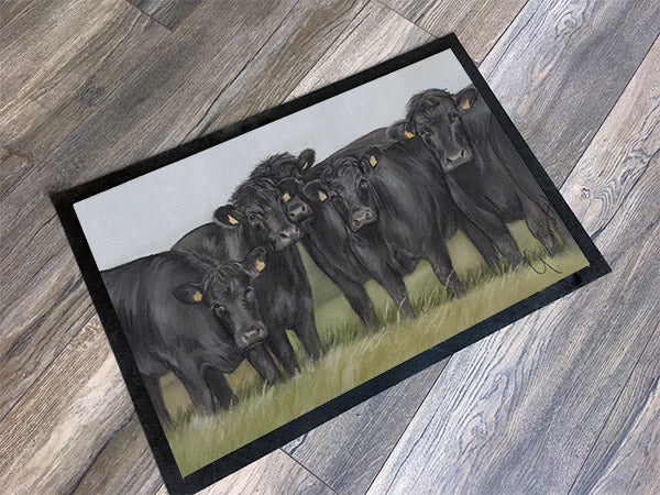 Aberdeen Angus Floor Mat