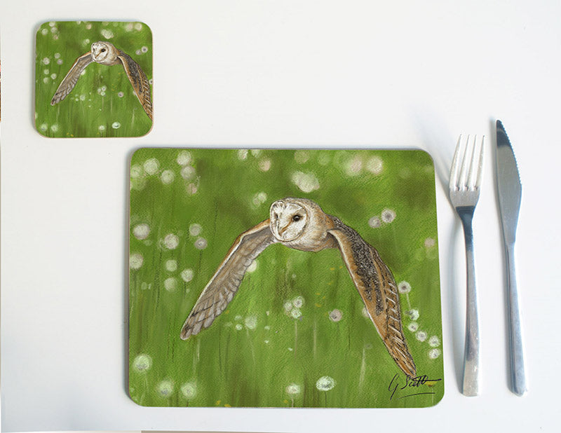Barn Owl Placemat