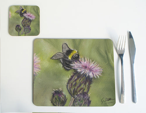 Green Bee Placemat