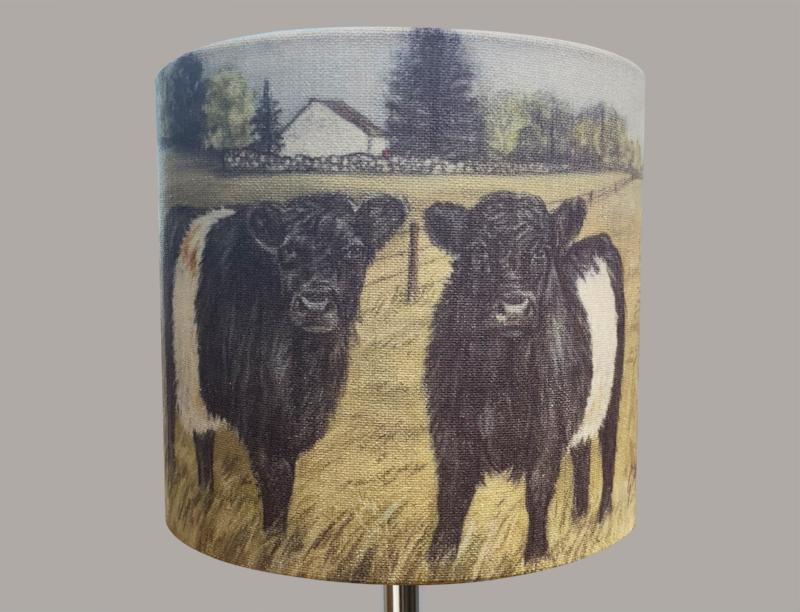 Belted Galloway's Lampshade