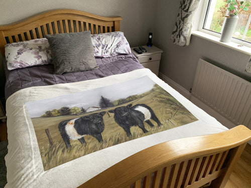 Belted Galloway Blanket Super Soft Blanket