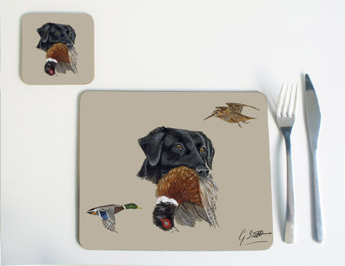 Black Labrador Placemat