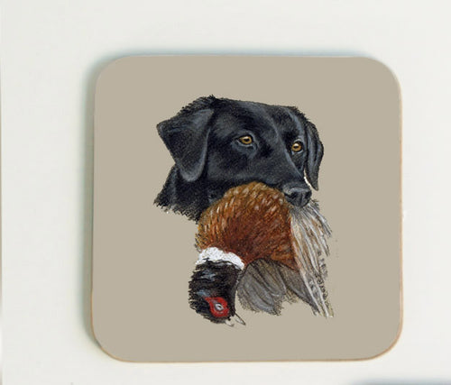 Black Labrador Coaster