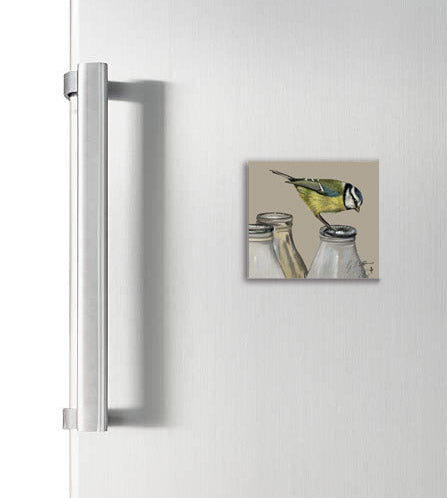 Copy of Working Collie Square Magnet