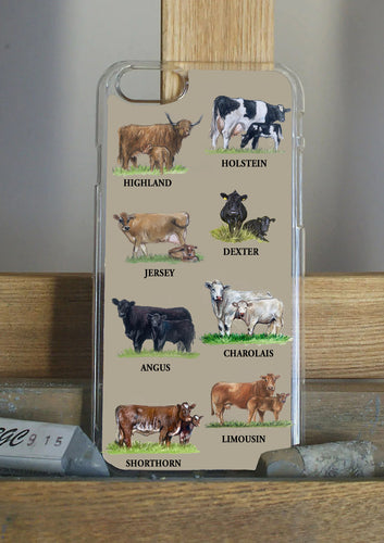 Cattle Breeds Phone Case