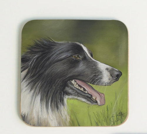 Collies Head Coaster