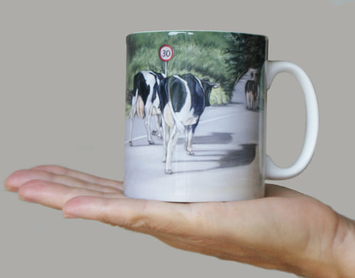 30MPH Friesian Cow Mug