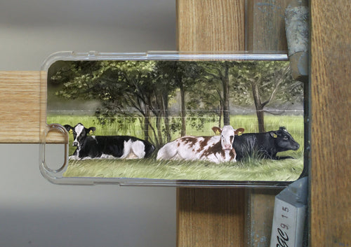 Herd Of Cattle Phone Case