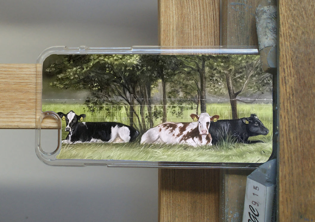 Herd Of Cattle Phone Case