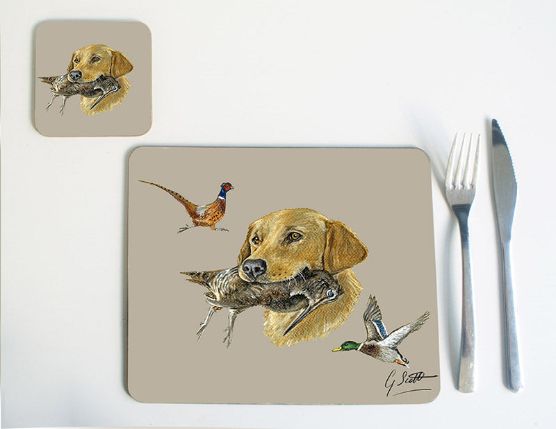Golden Labrador Placemat