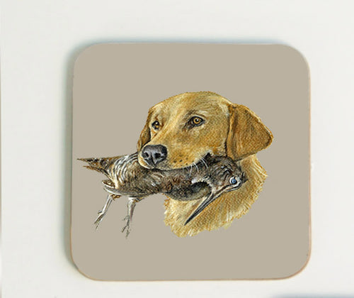Golden Labrador Coaster