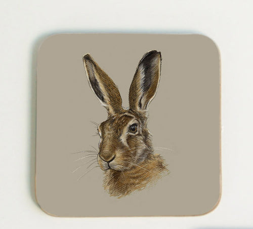 Hares Head Coaster