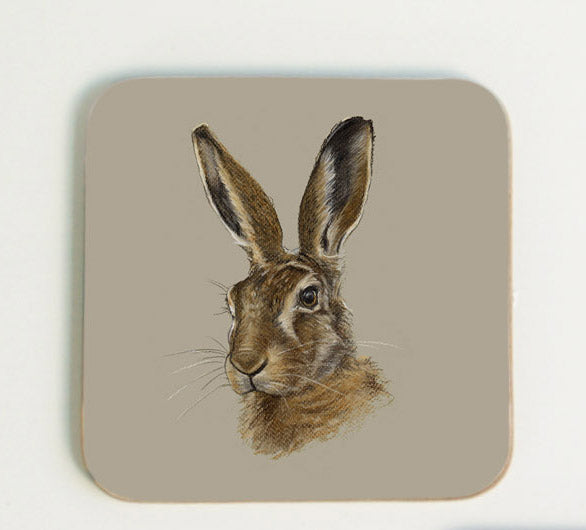 Hares Head Coaster