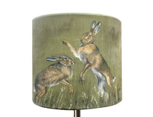 Boxing Hares Lampshade