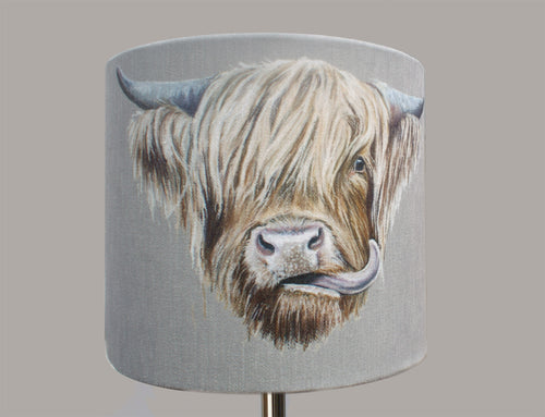 Highland Cow Lampshade