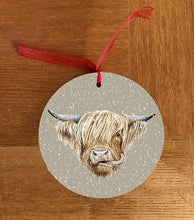 Highland Cow Hanging Decoration